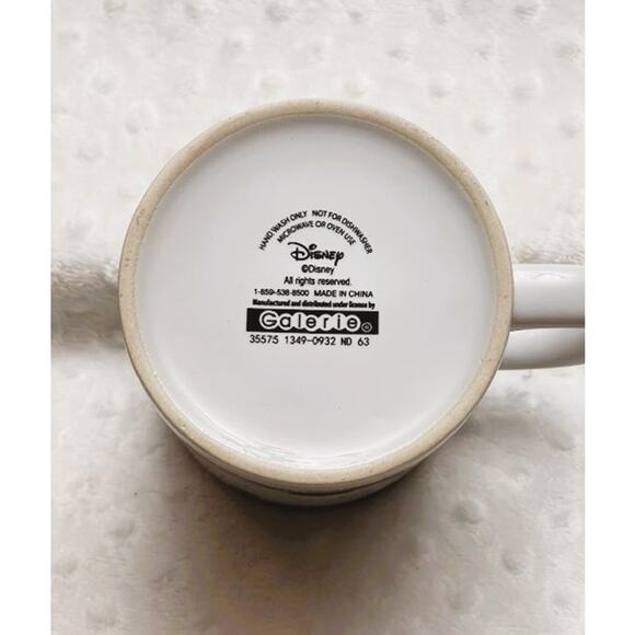 Disney Minnie Mouse Dots & Outlines of Gold Large 20oz Ceramic Mug-NEW - Picture 6 of 6